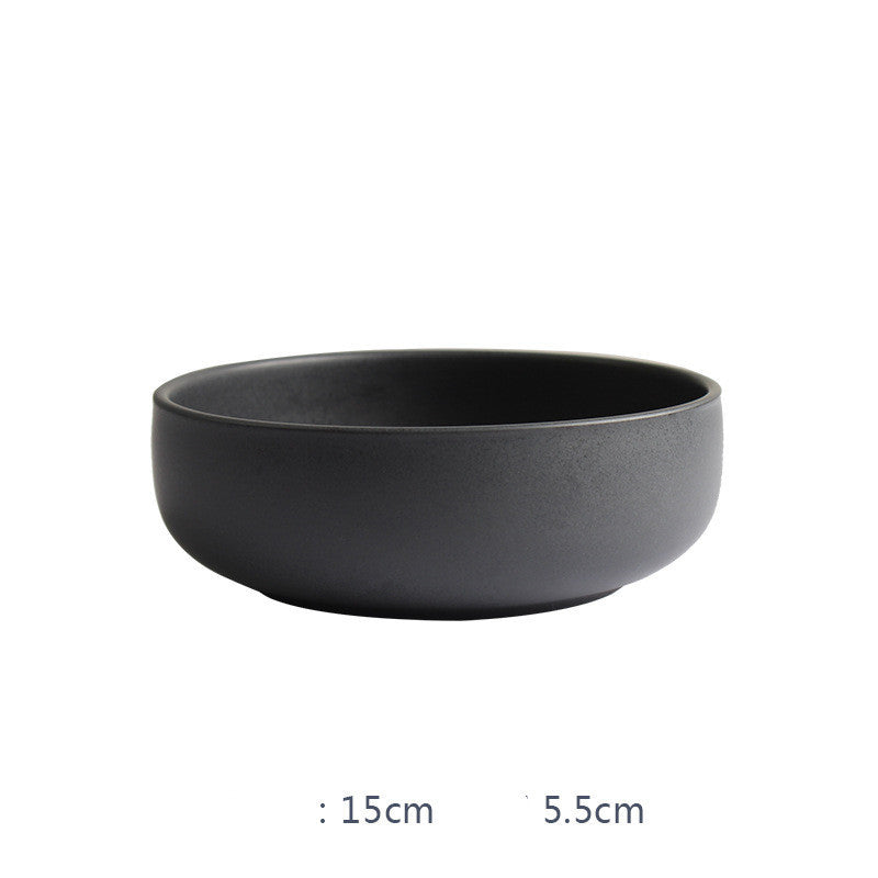 Nordic Ceramic Rice Bowl Dish Set