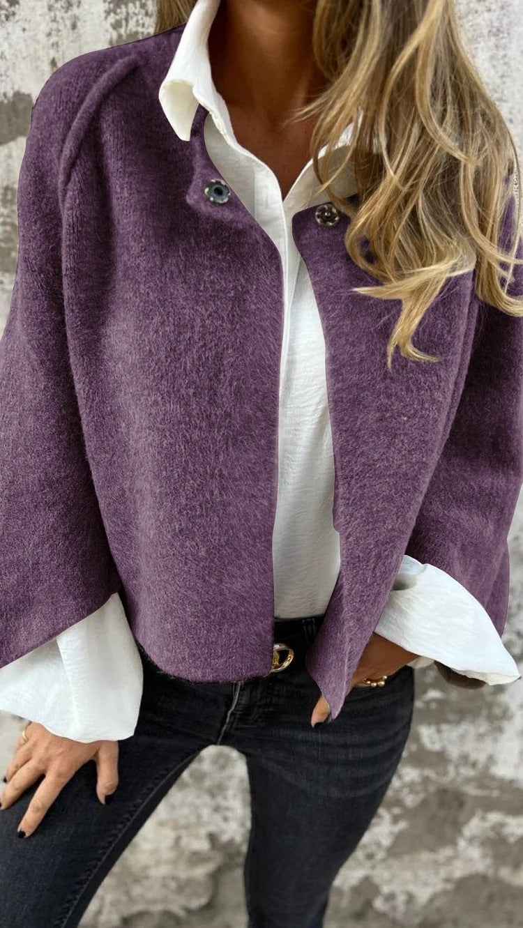 Cashmere Sleeve Cardigan.