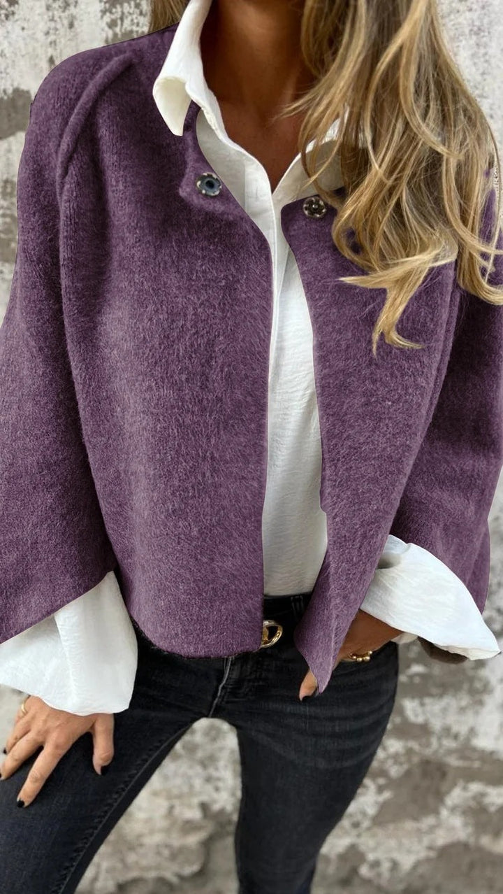 Cashmere Sleeve Cardigan.