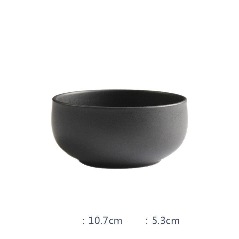 Nordic Ceramic Rice Bowl Dish Set