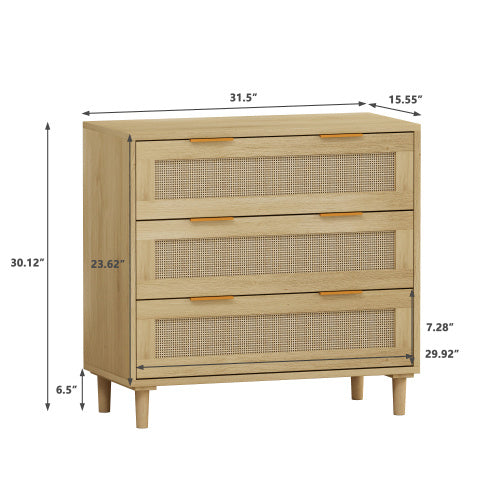 chic rattan cabinet.