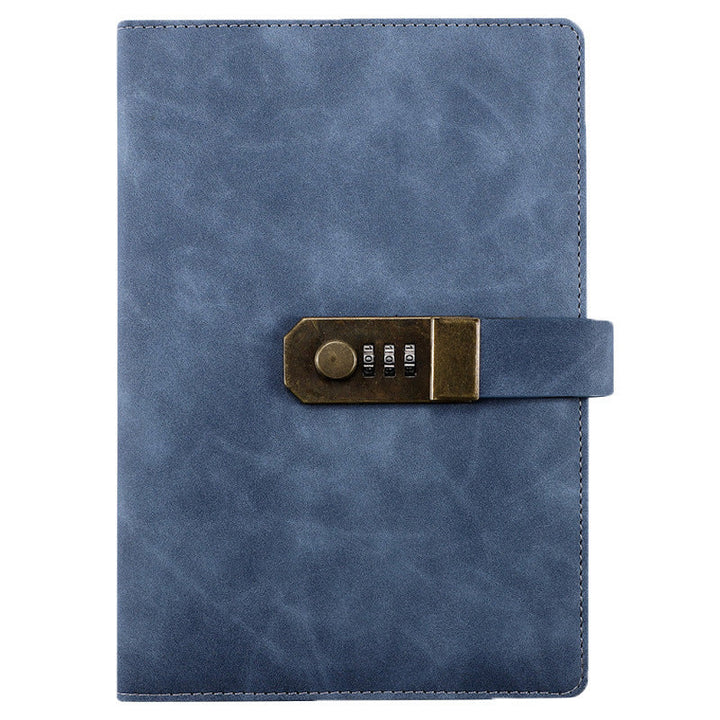 Retro Cute Lock Notebook
