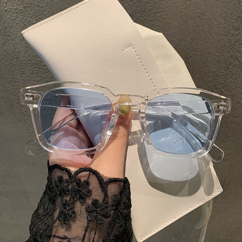 Personality Rice Nail Square Sunglasses Fashion