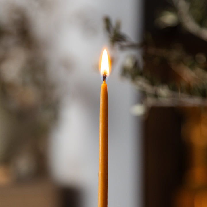 Melissa Beeswax Thin Tapers - Pack of 15