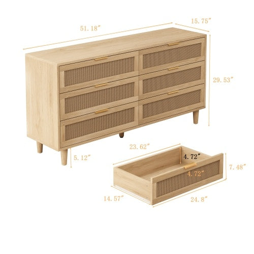 Rattan Drawer Lockers, Unavailable Platforms- Temu