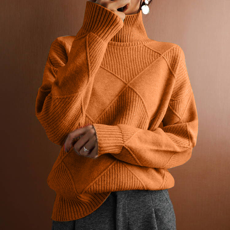 High Collar Warm Sweater