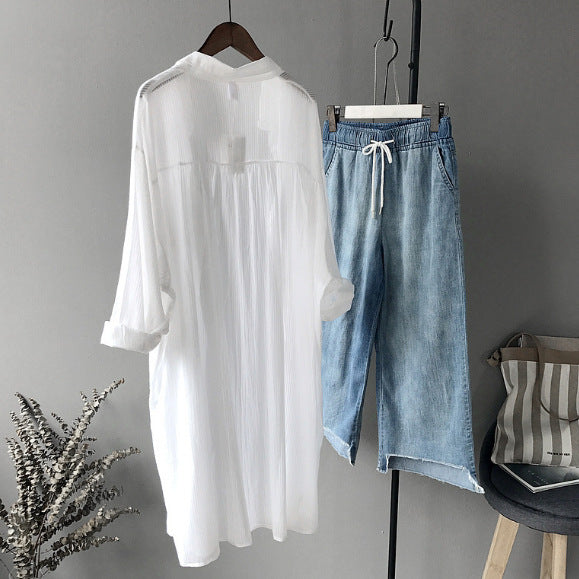 Cotton Button-Up Shirt