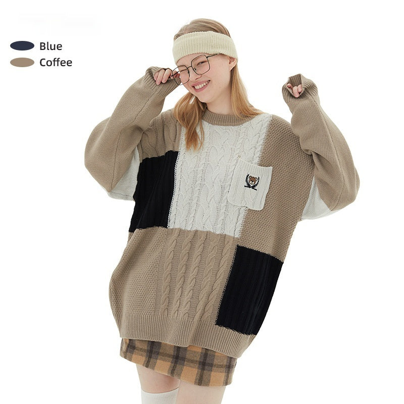 Matching Cable-knit Sweater