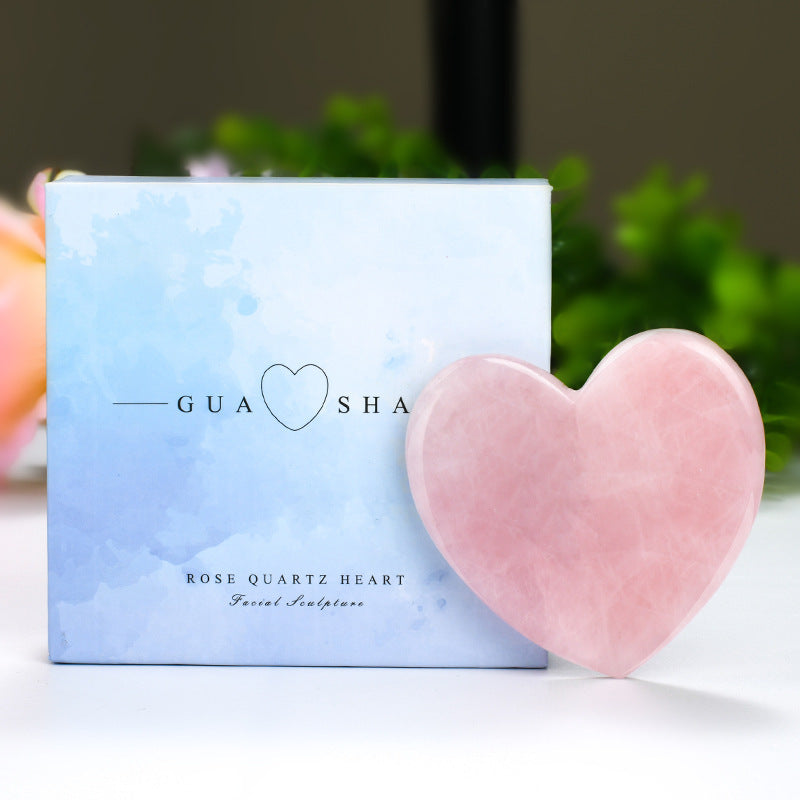 Heart-Shaped Scraping Board Meridian Massager
