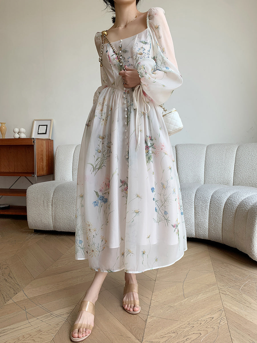 Printed First Love Fairy Dress Tea Break