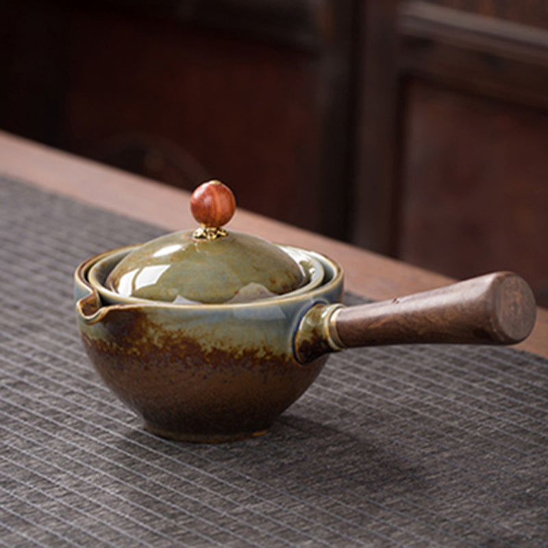 Lazy Kung Fu Tea Set Creative Automatic Rotating Tea Making Artifact