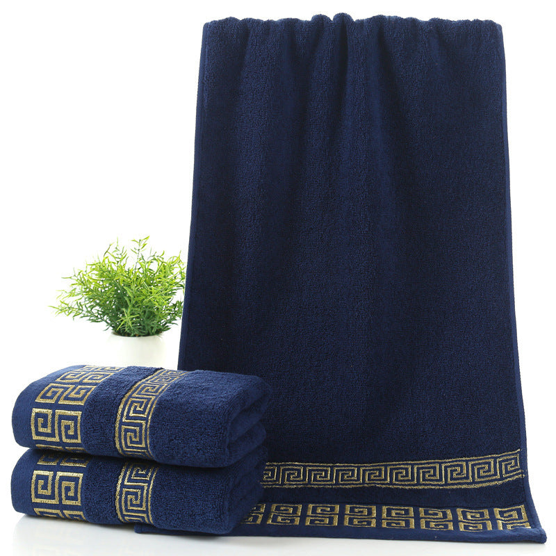 Cute Couple High-End Cotton Face Towel