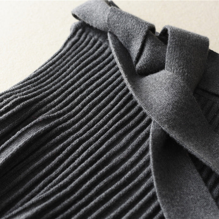 Knit bottom skirt
