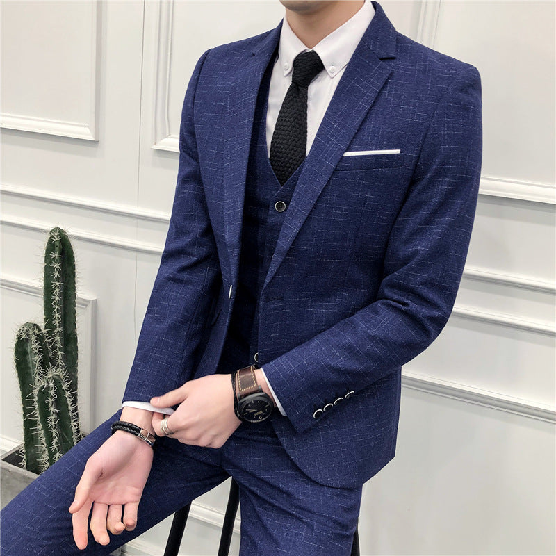 Wedding groomsmen wedding suit men's suit