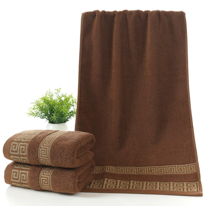 Cute Couple High-End Cotton Face Towel