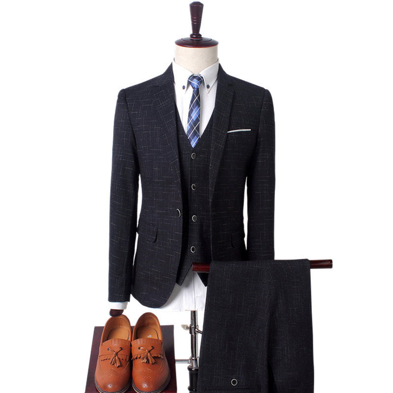 Wedding groomsmen wedding suit men's suit
