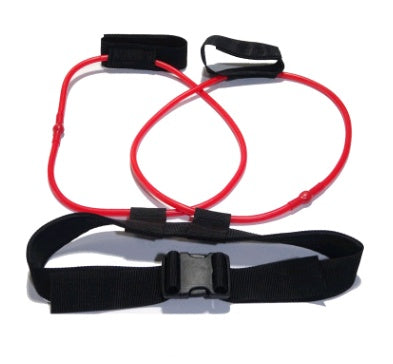 Fitness Women Booty Resistance Bands with Adjustable Waist Belt &amp; Pedal Exerciser