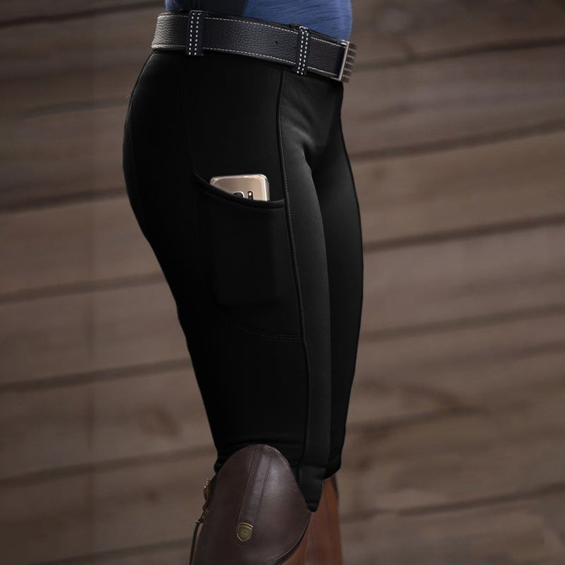 Equestrian Pants Stretch Hip-lifting