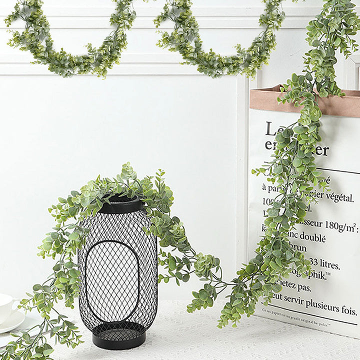Artificial Eucalyptus with Rose