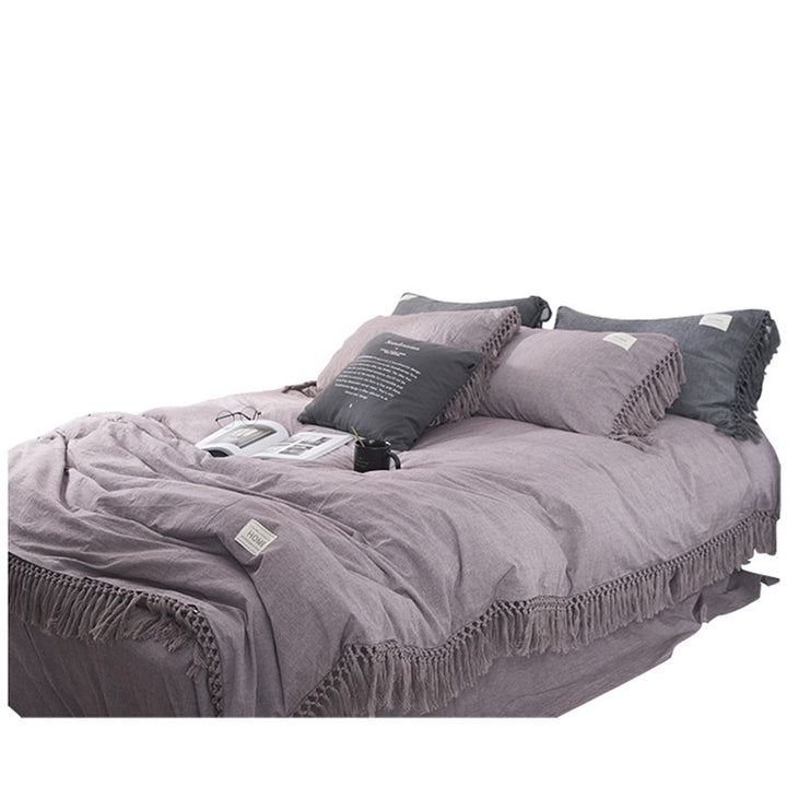 Stylish Nordic Cotton Four-Piece Bedding Set