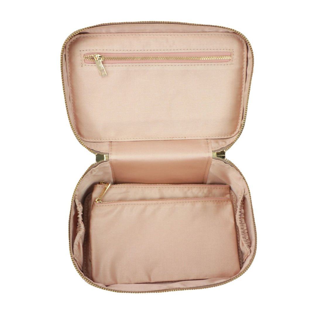 Fashion Genuine Leather Cross Pattern Bag