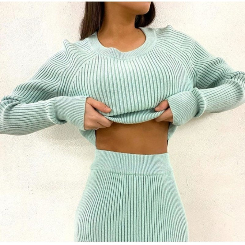 Jacket Skirt Two-Piece
