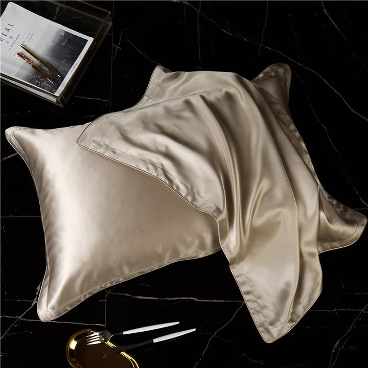 Single Side Silk Silk Pillowcase Splicing Small Side Envelope Pillowcase