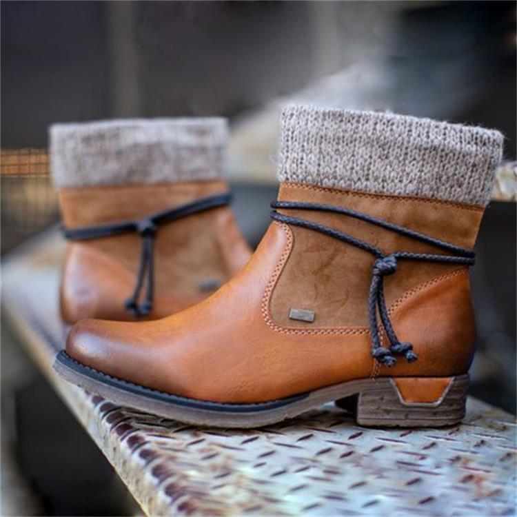 Leather Pioneering Boots