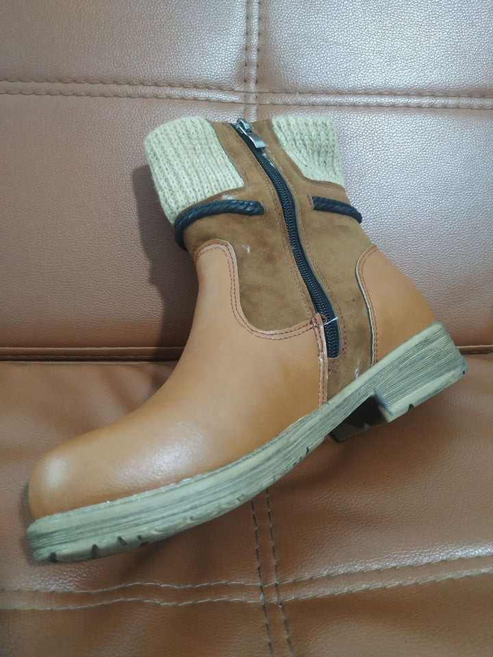 Leather Pioneering Boots
