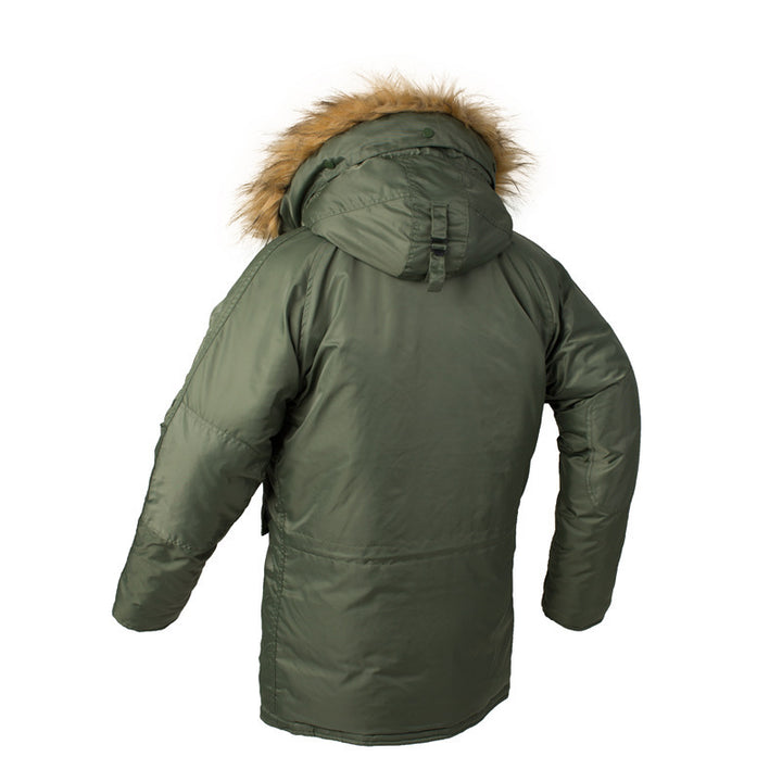 Aviator Hooded Jacket.