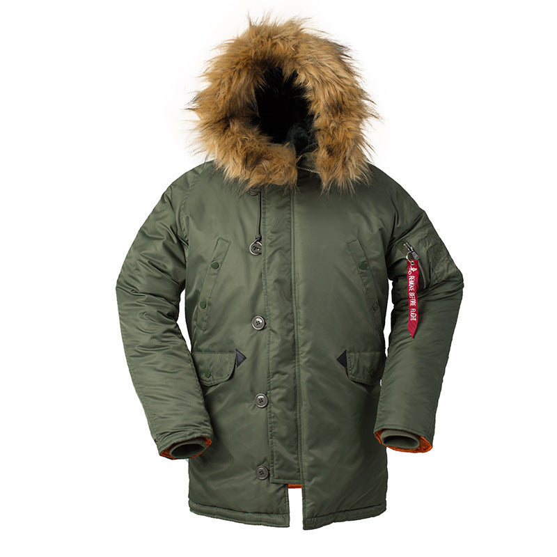 Aviator Hooded Jacket.