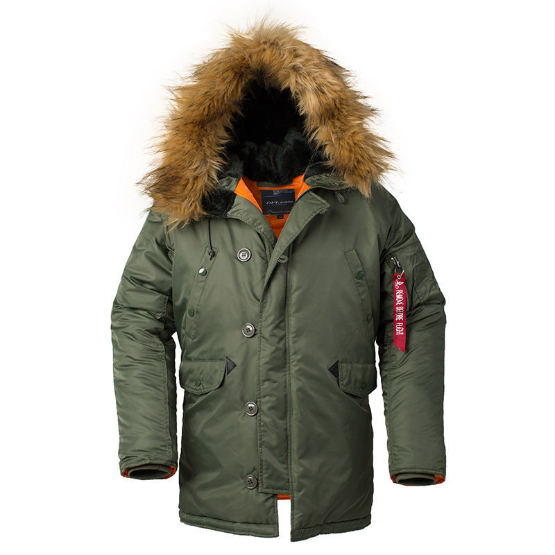 Aviator Hooded Jacket.