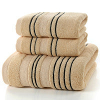 Cotton bath towels.