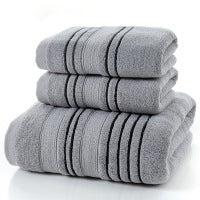 Cotton bath towels.