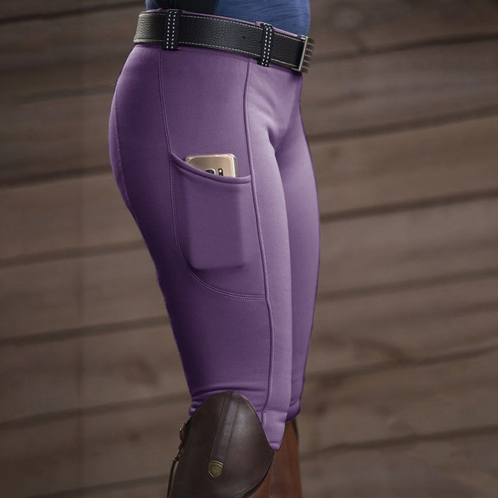 Equestrian Pants Stretch Hip-lifting