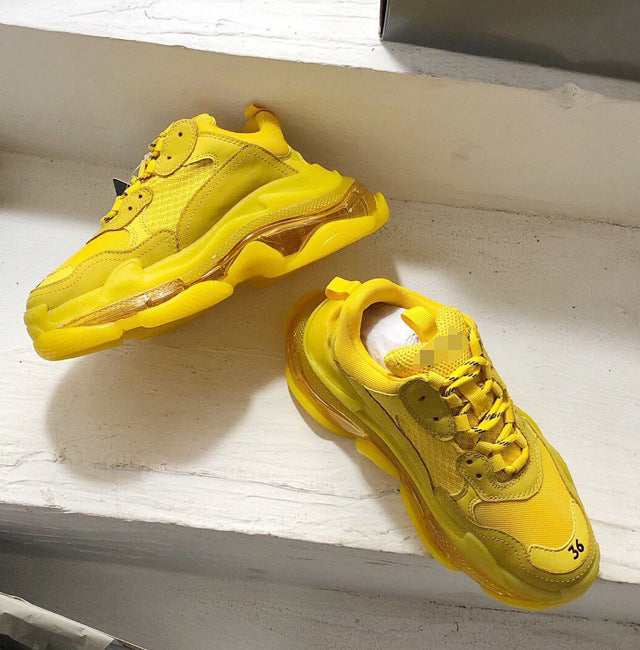 Round Head Tie-Up Matching Couple Shoes – Step Out in Style Together