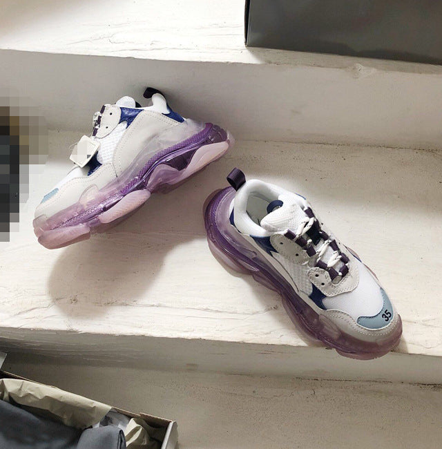 Round Head Tie-Up Matching Couple Shoes – Step Out in Style Together