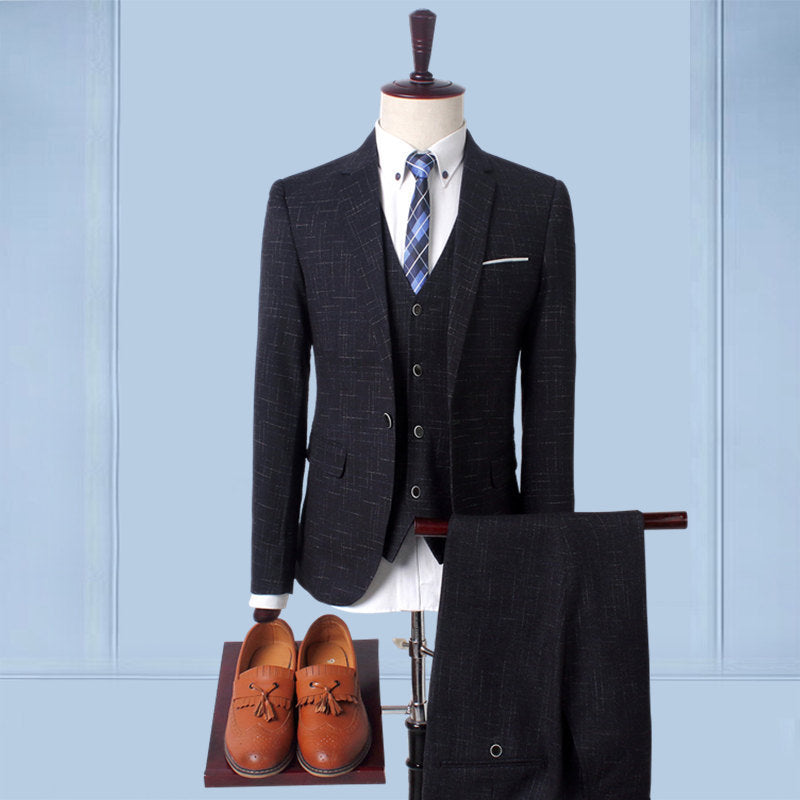 Wedding groomsmen wedding suit men's suit