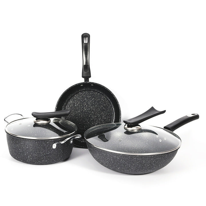 Three-piece Cookware Set, Atmospheric Exquisite Gift Box Pot Gift Pot