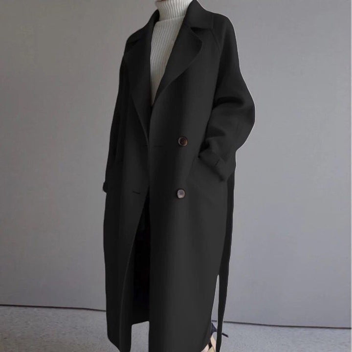 Lapel Cashmere Coat