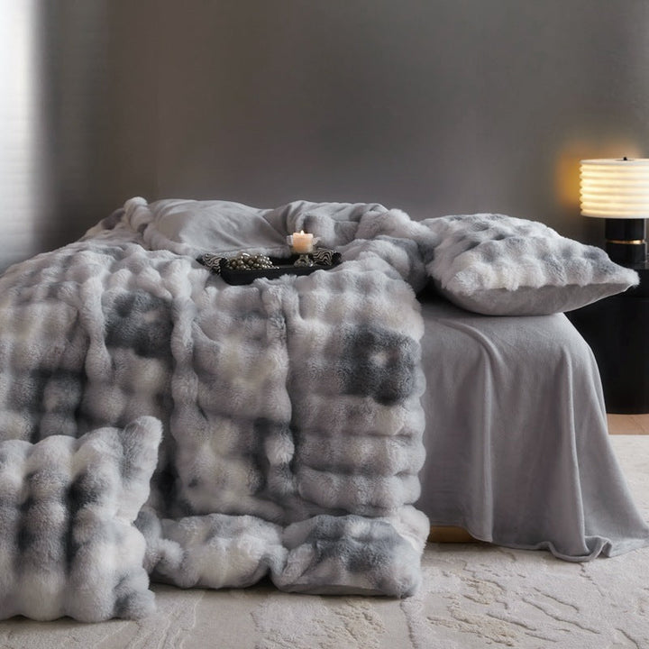 Fur Velvet Four-Piece Bedding Set