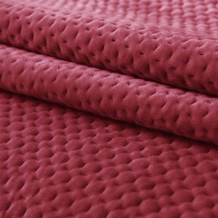 Kasentex Ultra Soft Plush Poly-Velvet Quilt Set, Queen, King, Room Decor, Graduation Gifts, Fathers Day Gift