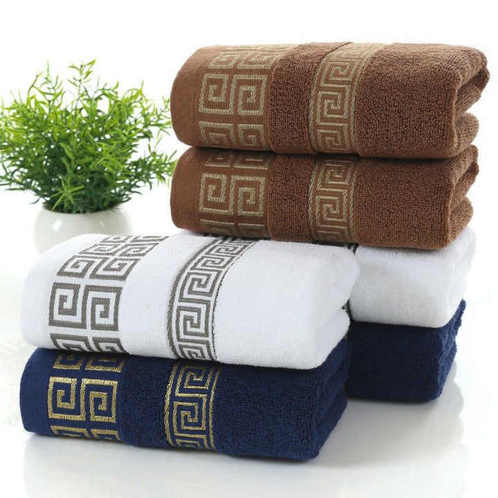 Cute Couple High-End Cotton Face Towel