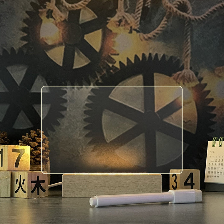 Creative Note Board LED Night Light