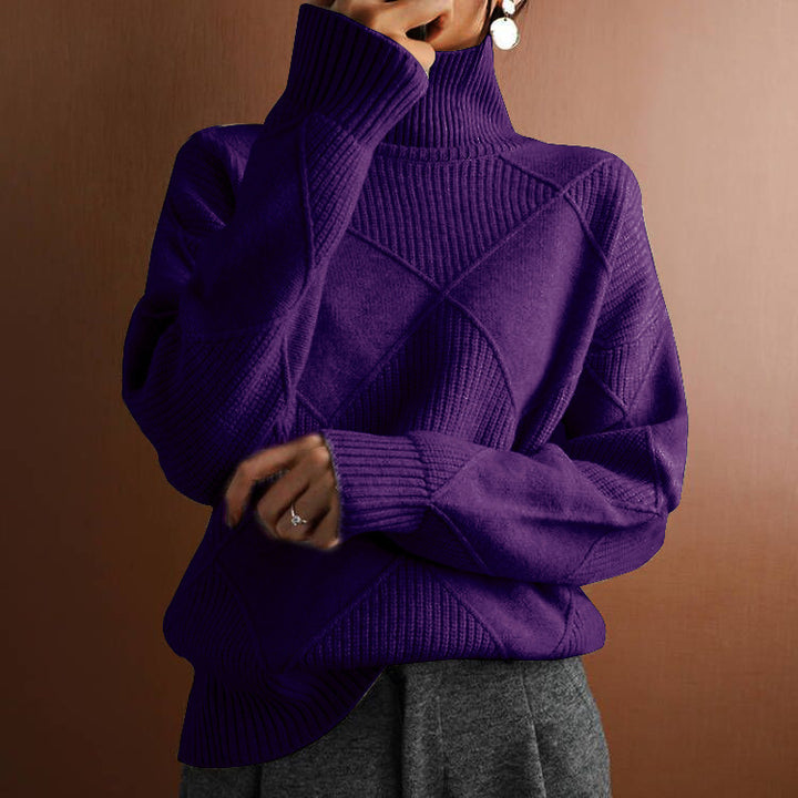 High Collar Warm Sweater