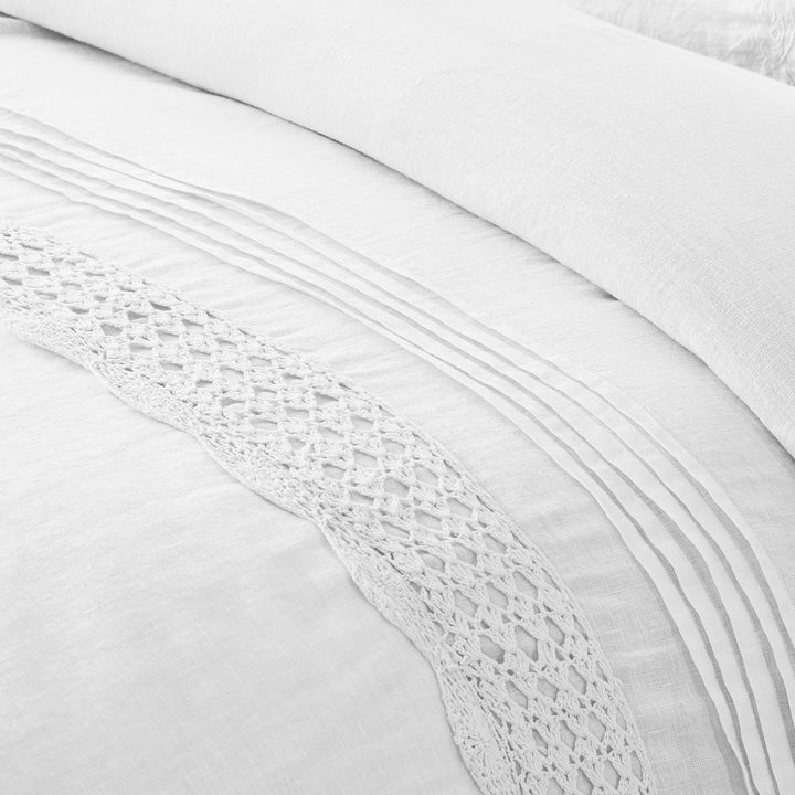 Tabitha Linen Duvet Cover Set