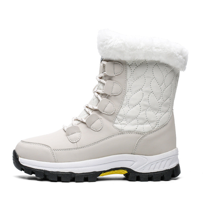 Velvet Snow Boots