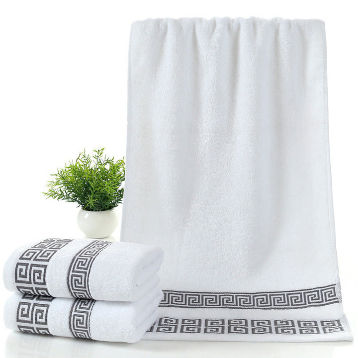 Cute Couple High-End Cotton Face Towel