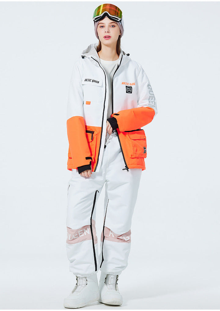 Ski Suit Men And Women Couple Models Warm Thickened