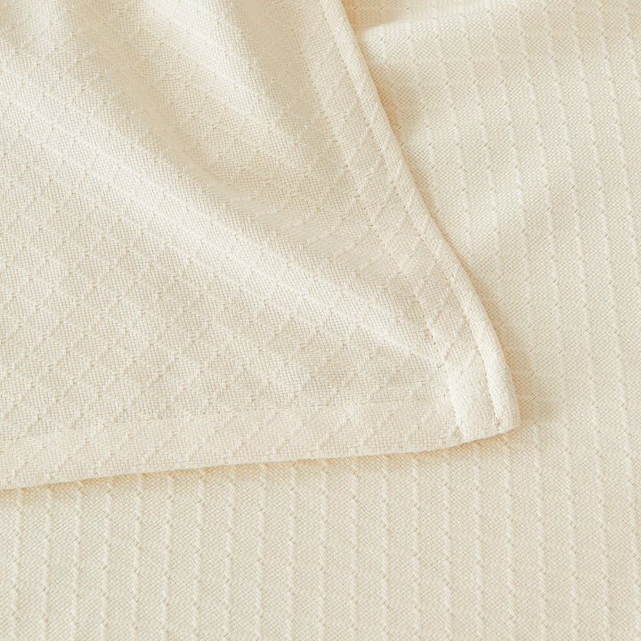 Egyptian Cotton Diamond Blanket